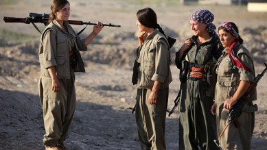 IRAQ-UNREST-PKK-WOMEN